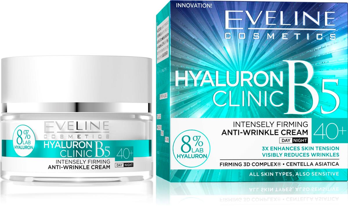 Eveline Cosmetics Hyaluron Clinic Day And Night Cream 40 50 Ml 7132