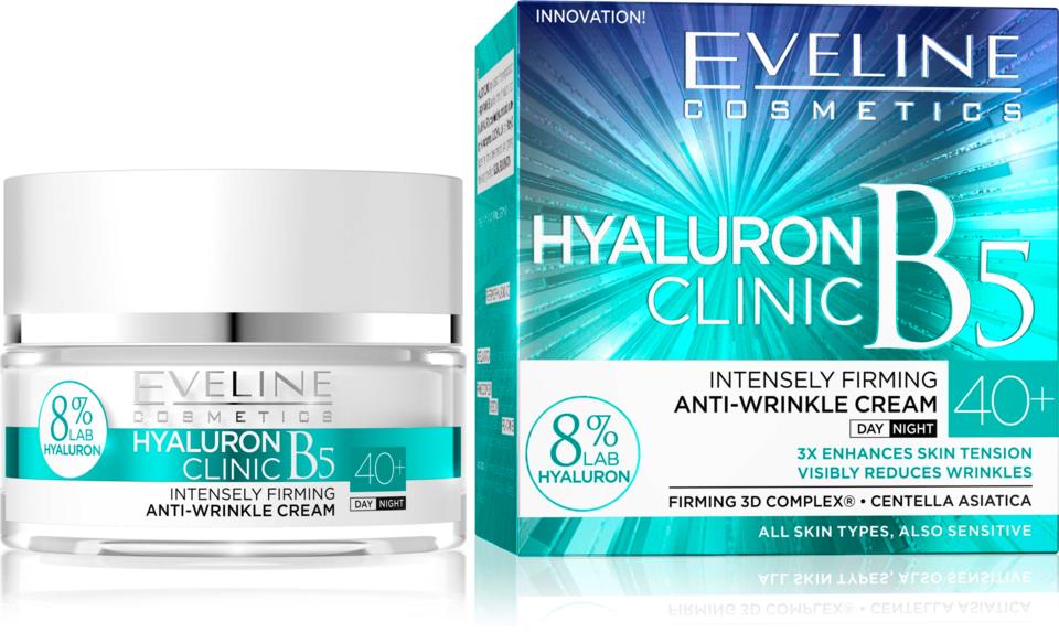 Eveline Cosmetics Hyaluron Clinic Day And Night Cream 40+ 5