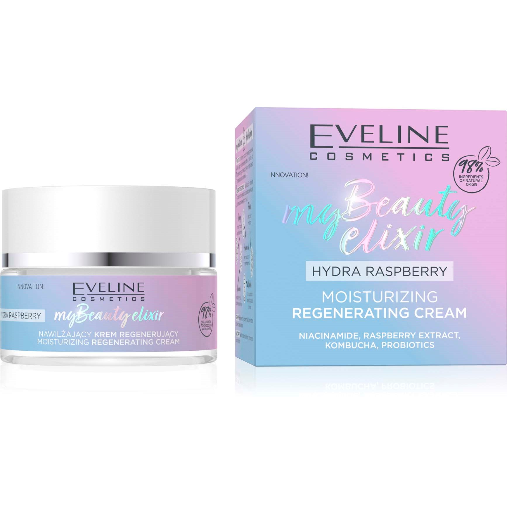 Läs mer om Eveline Cosmetics My Beauty Elixir Moisturizing Regenerating Cream 50