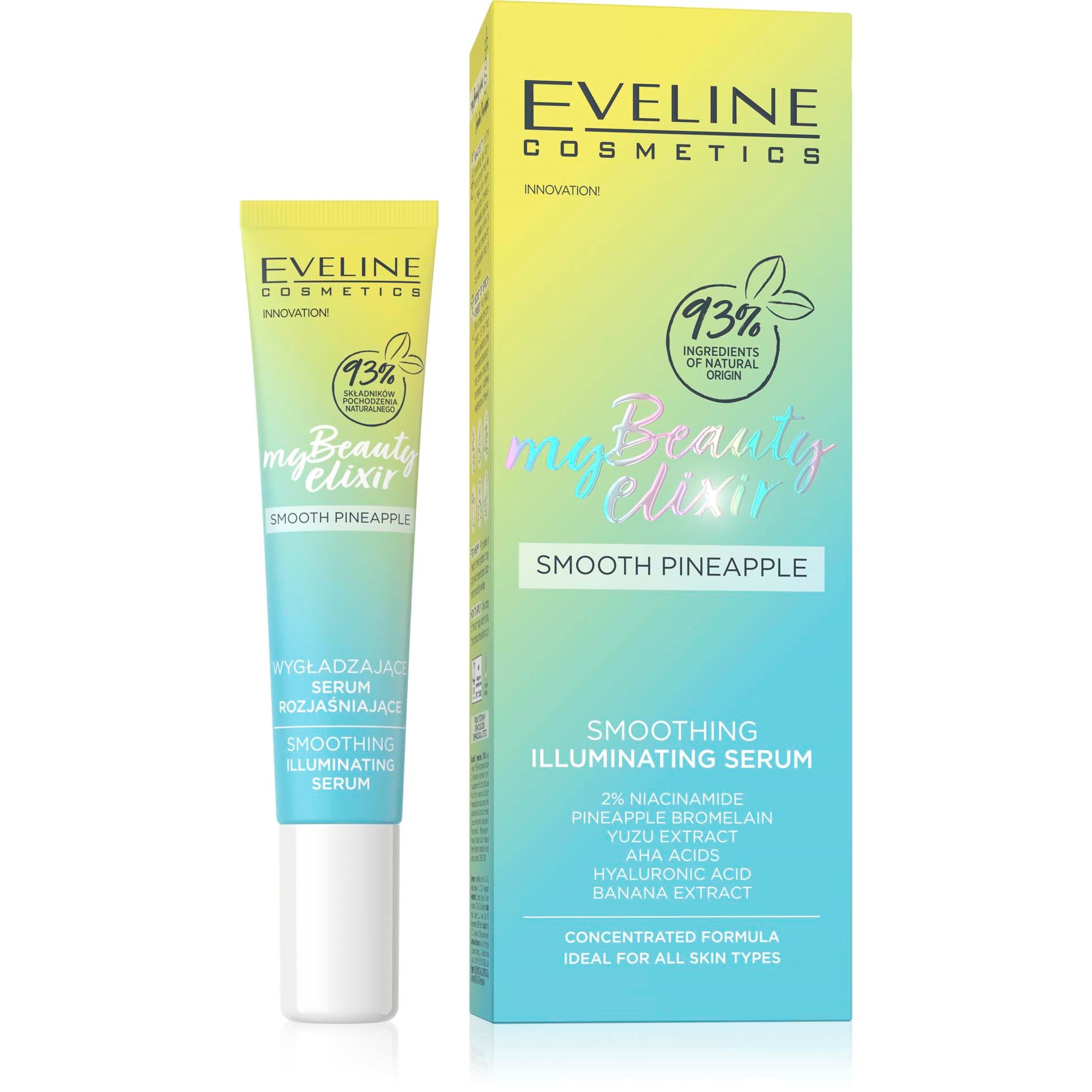 Läs mer om Eveline Cosmetics My Beauty Elixir Smoothing Illumination Serum 20 ml