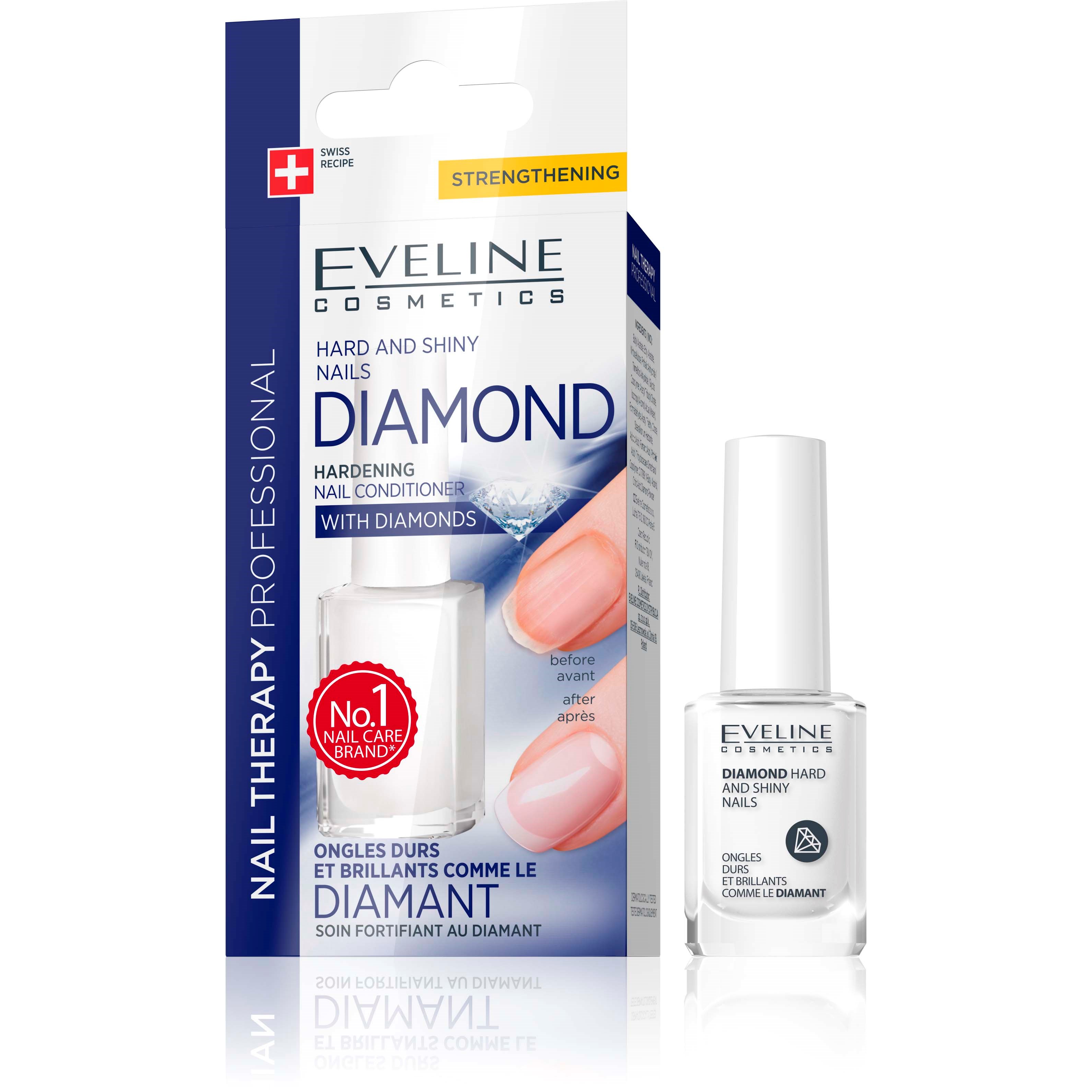 Eveline Cosmetics Nail Therapy Professional Diamond Hard And Shiny Nai