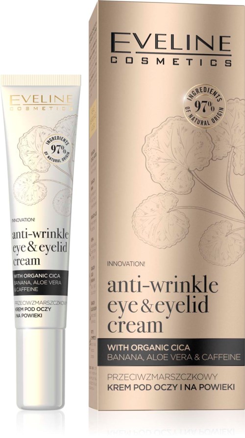 Eveline Cosmetics Organic Gold AntiWrinkle Eye&Eyelid Cream With