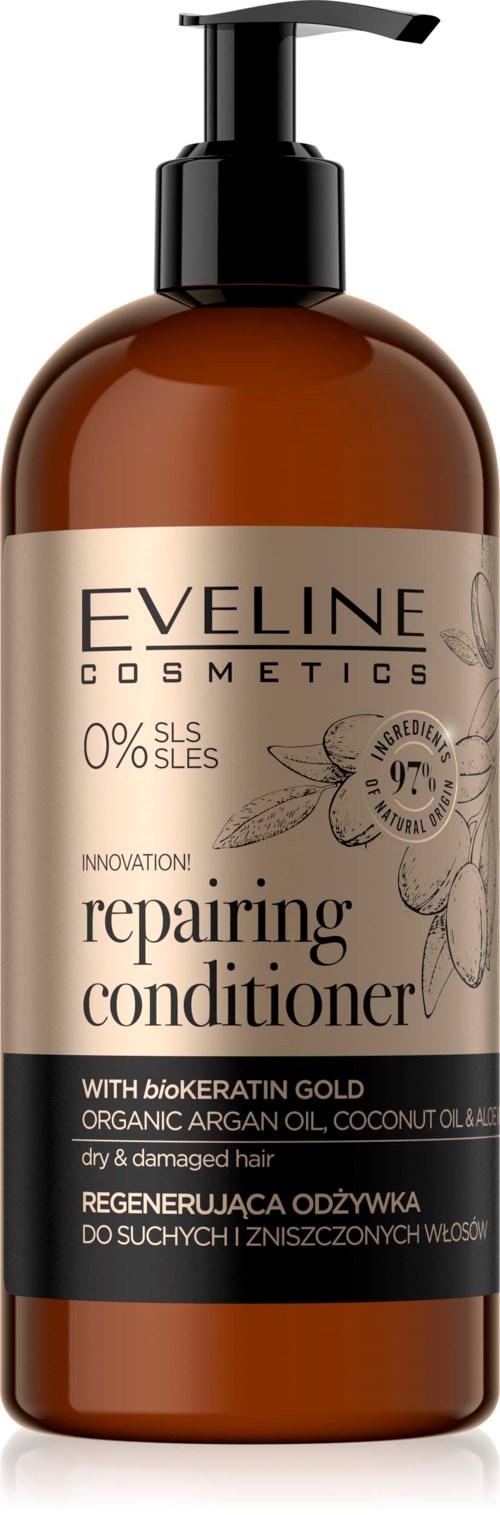 Eveline Cosmetics Organic Gold Repairing Hair Conditioner  500 ml