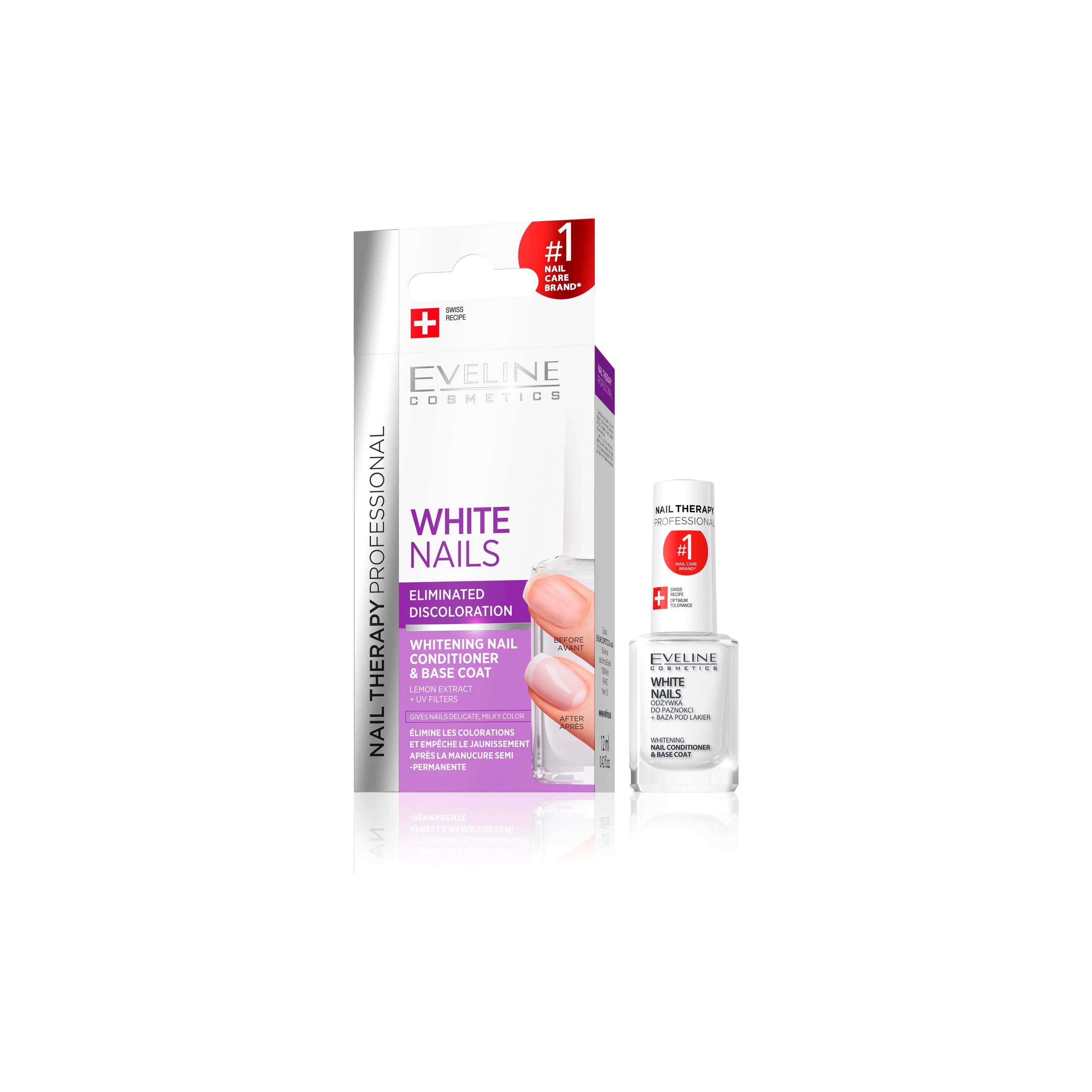 Läs mer om Eveline Cosmetics Spa Nail Instantly Whiter And More Beaut. Nails 12