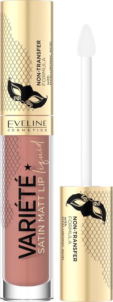 Eveline Cosmetics Variete Satin Mat Lip Liquid No 01 4,5g