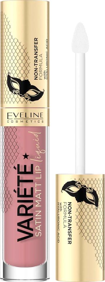 Eveline Cosmetics Variete Satin Mat Lip Liquid No 02 4,5g