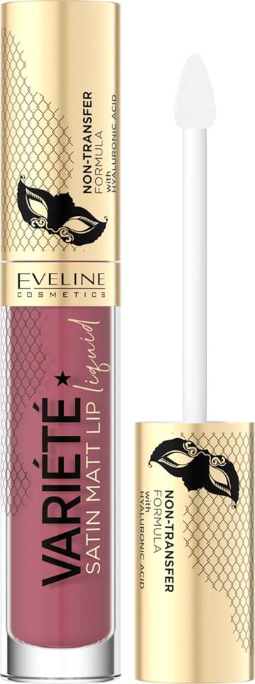 Eveline Cosmetics Variete Satin Mat Lip Liquid No 03 4,5g