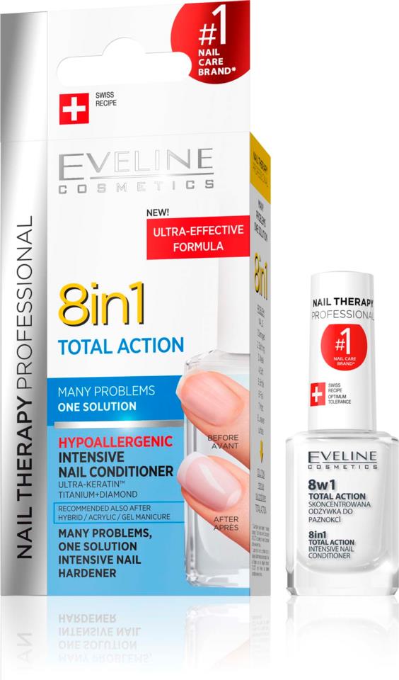 Eveline Cosmetics Without Formaldehyde Nail Therapy Professi
