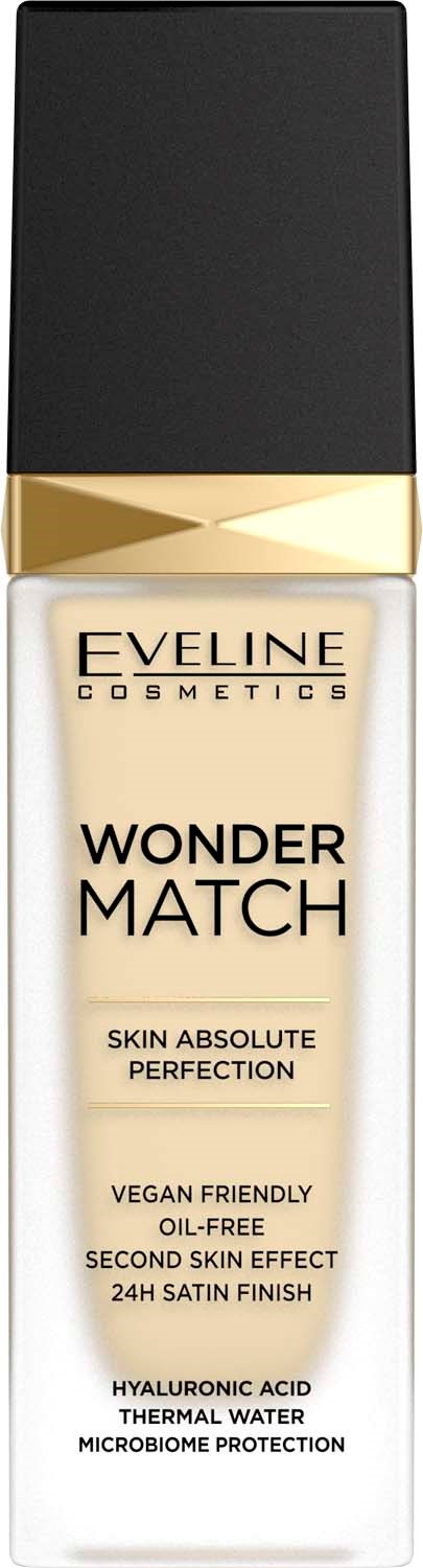 Eveline Cosmetics Wonder Match Foundation 01 Ivory