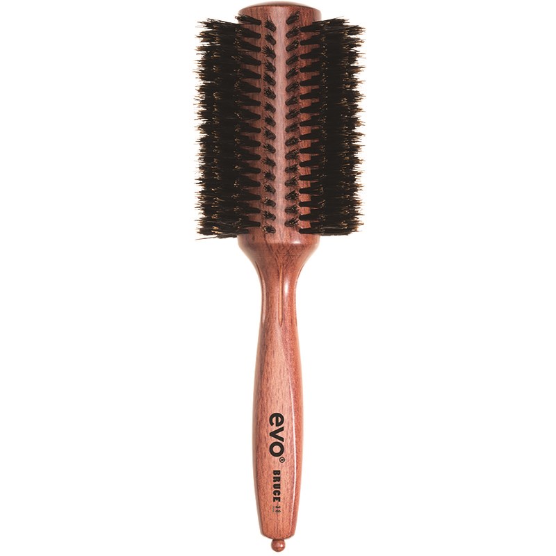 Evo Brushes Bruce 38 Natural Bristle Radial Brush - Szczotka do włosów