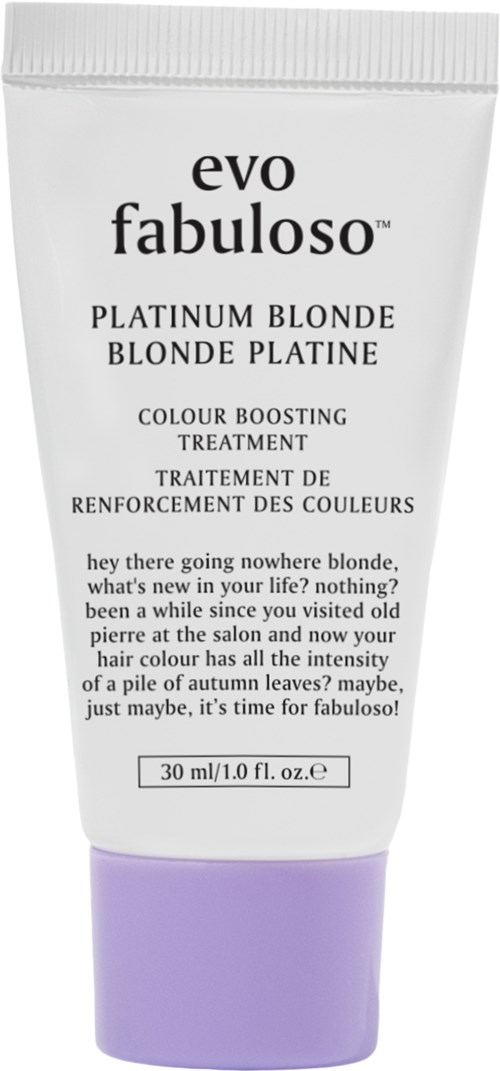Evo Fabuloso Colour Boosting Treatment Platinum Blonde