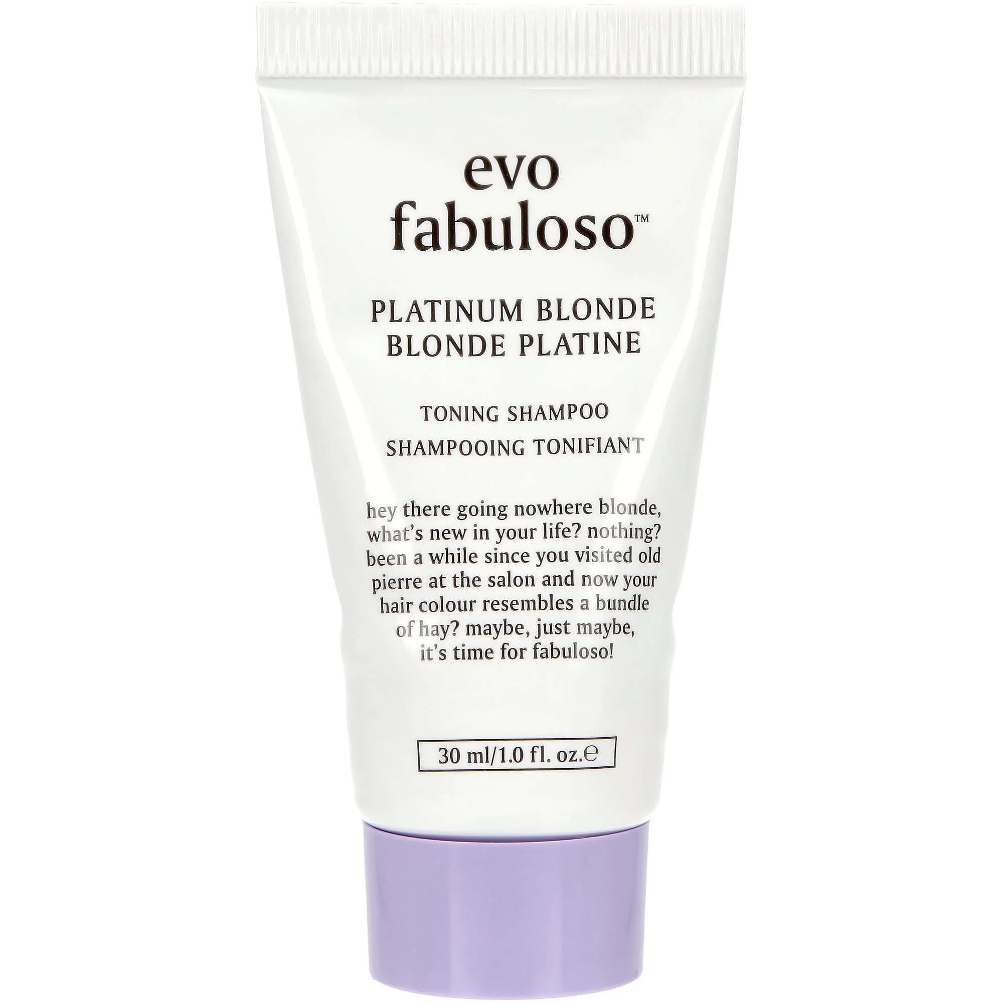 Bilde av Evo Fabuloso Platinum Blonde Mini Shampoo 30 Ml