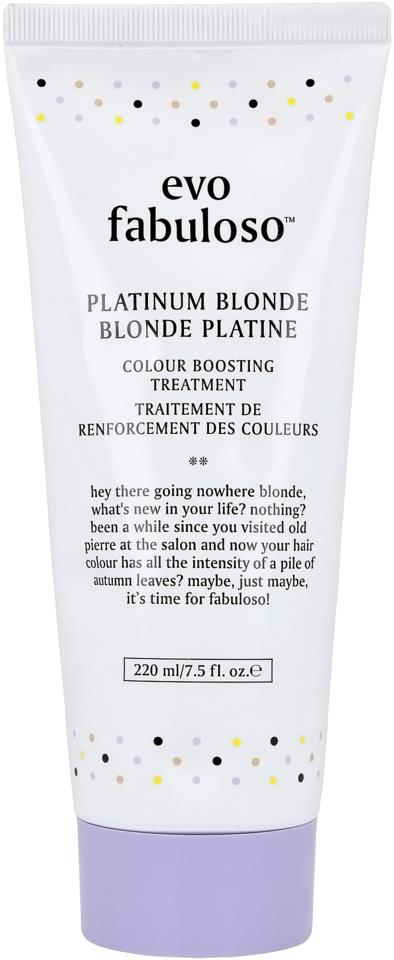 EVO Fabuloso Platinum Blonde Tube Color Treatment