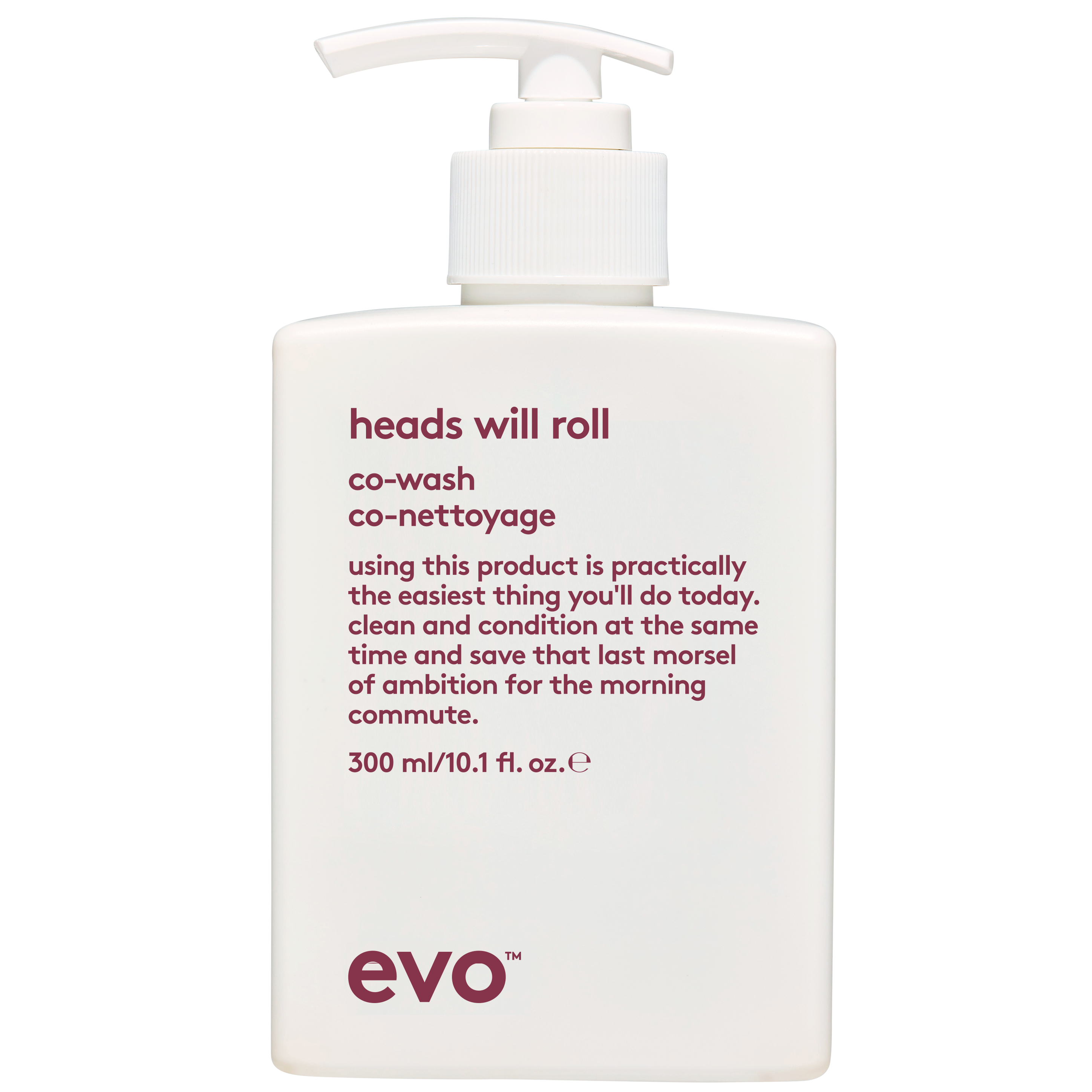 Evo Heads Will Roll Co-Wash 300 ml billede