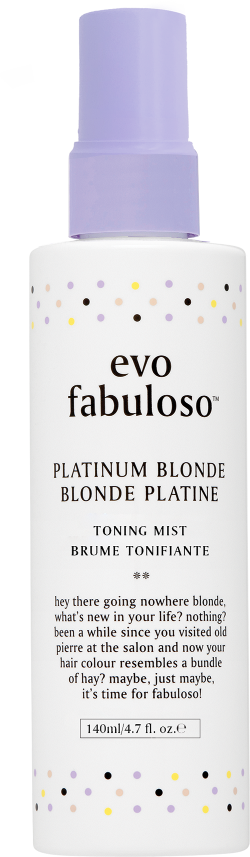 Evo Platinum Blonde Toning Mist 140 ml