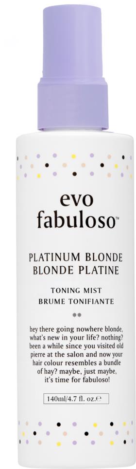 Evo Platinum Blonde Toning Mist 140 ml
