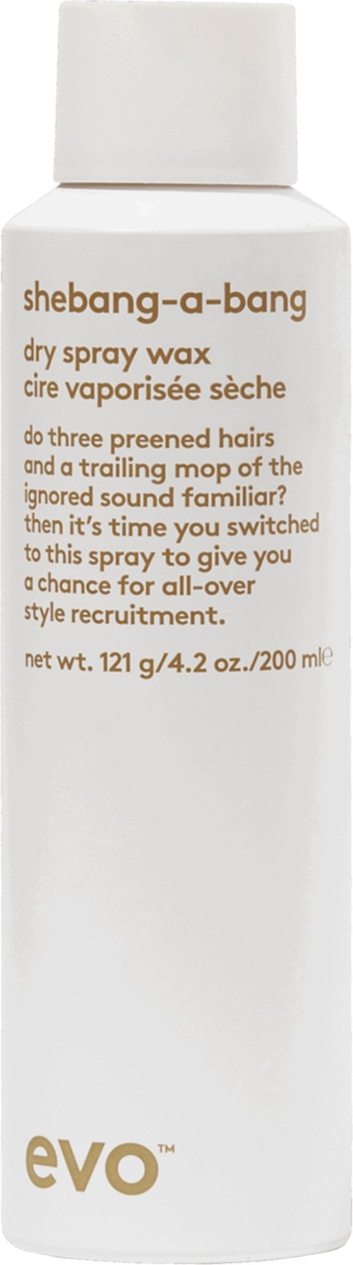 Evo Shebang-a-bang Dry Spray Wax 200 ml