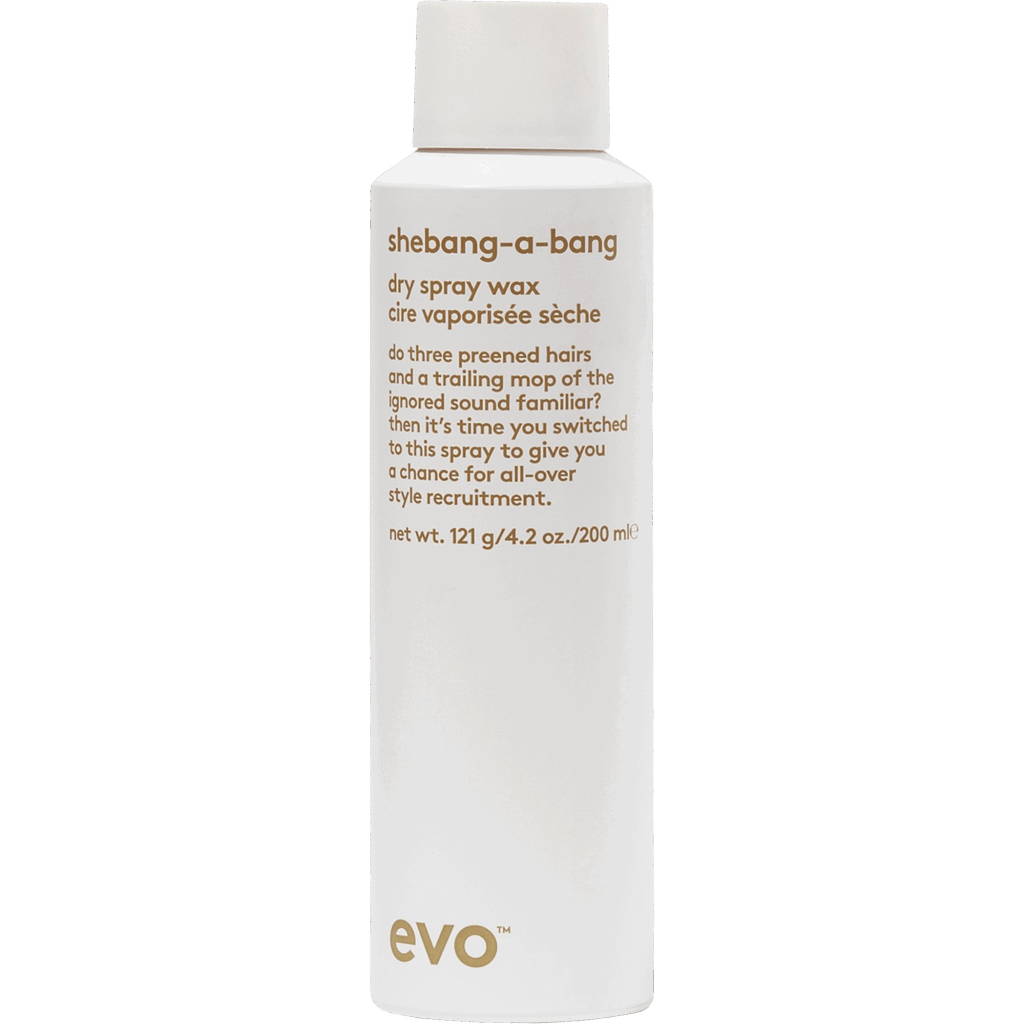 Evo Shebang-a-bang Dry Spray Wax 200 ml