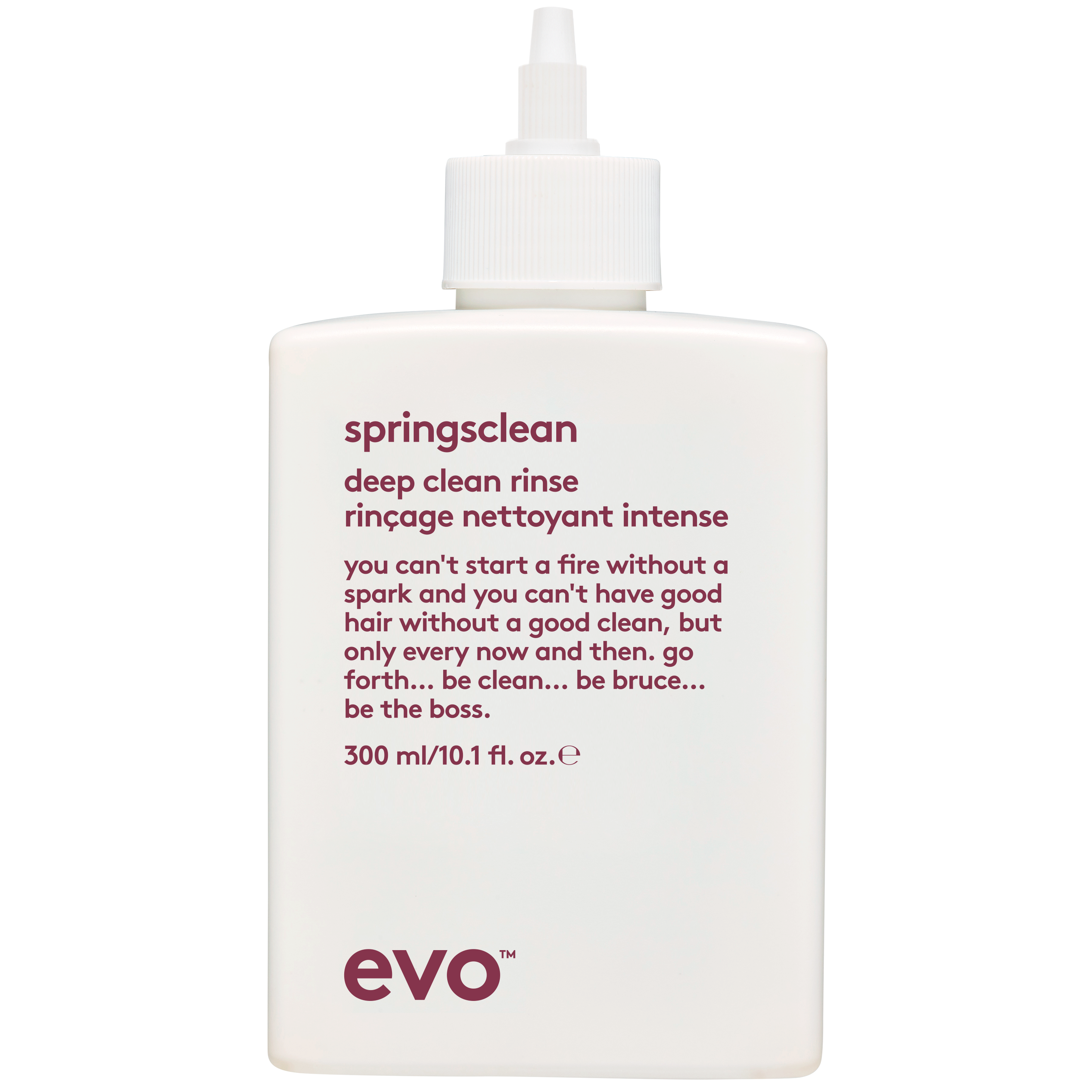 Evo Spring clean deep clean rinse 300 ml - Płukanka do włosów 300 ml