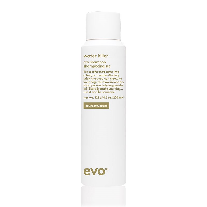 Evo Water Killer Dry Shampoo Brunette, 200 ml.