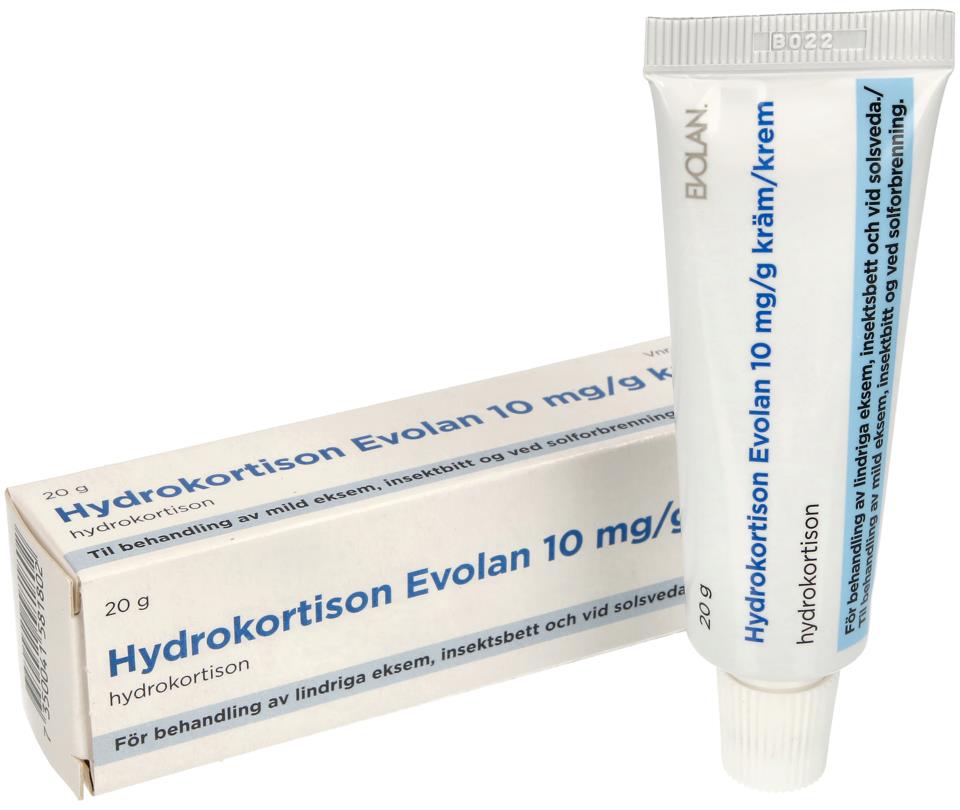 Evolan Hydrokortisonkräm 10 mg/g 20 g