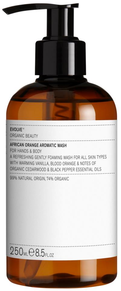 Evolve African Orange Aromatic Wash 250 ml