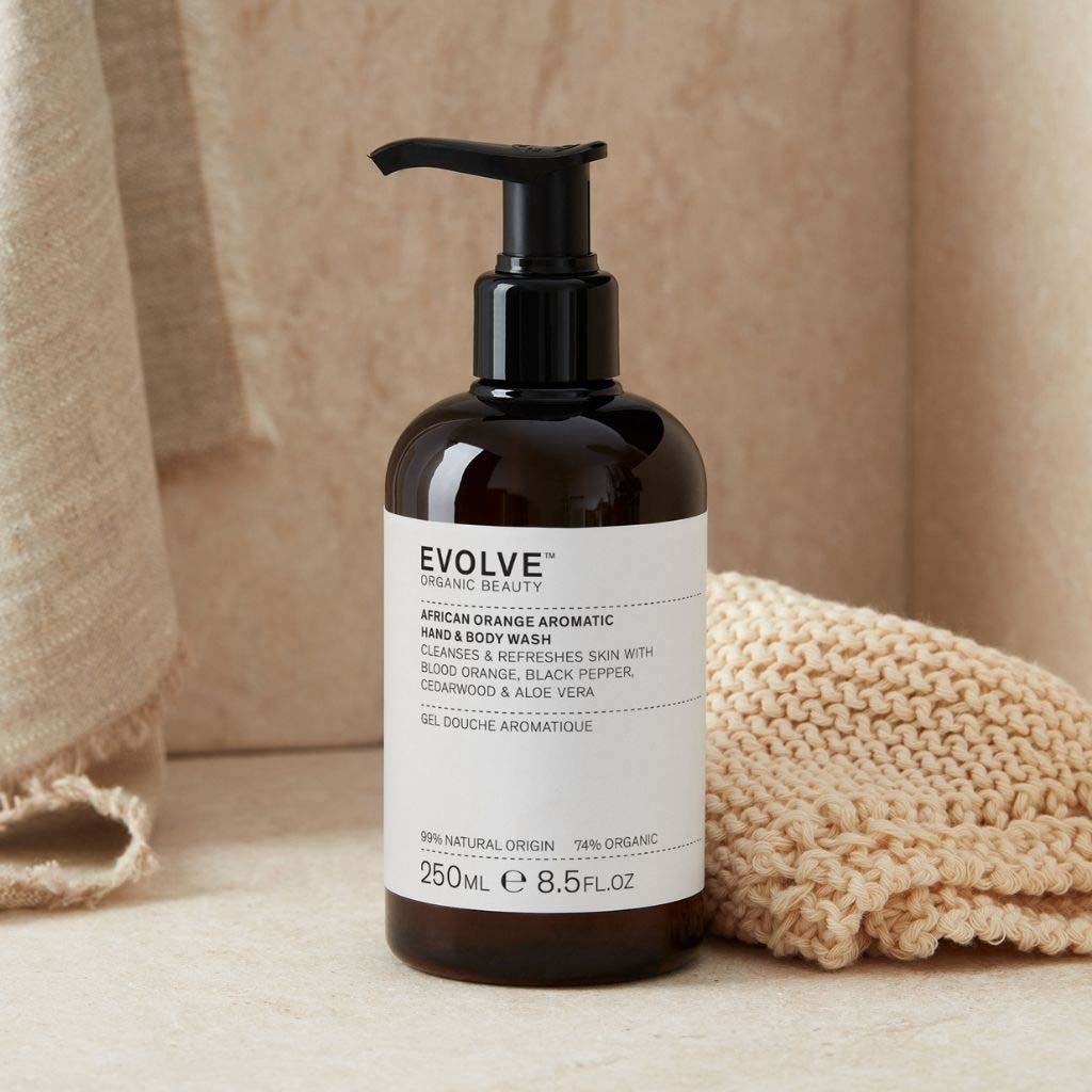 Evolve Organic Beauty African Orange Aromatic Hand & Body Wash 250 ml (obrázok 4)