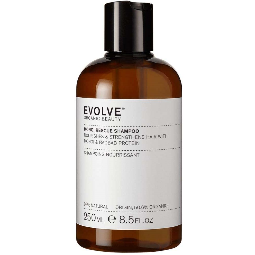 Evolve Organic Beauty Monoi Rescue Shampoo 250 ml billede
