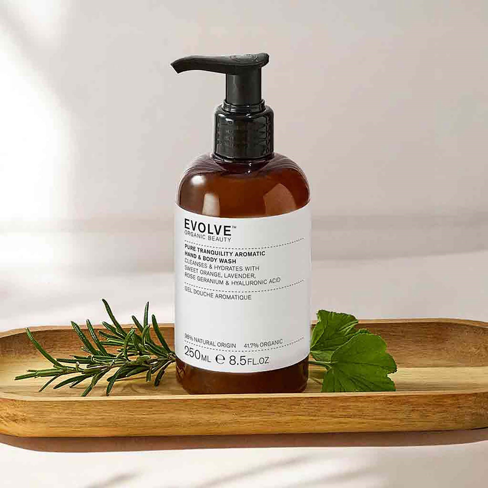 Evolve Organic Beauty Pure Tranquility Hand & Body Wash 250 ml (obrázok 5)