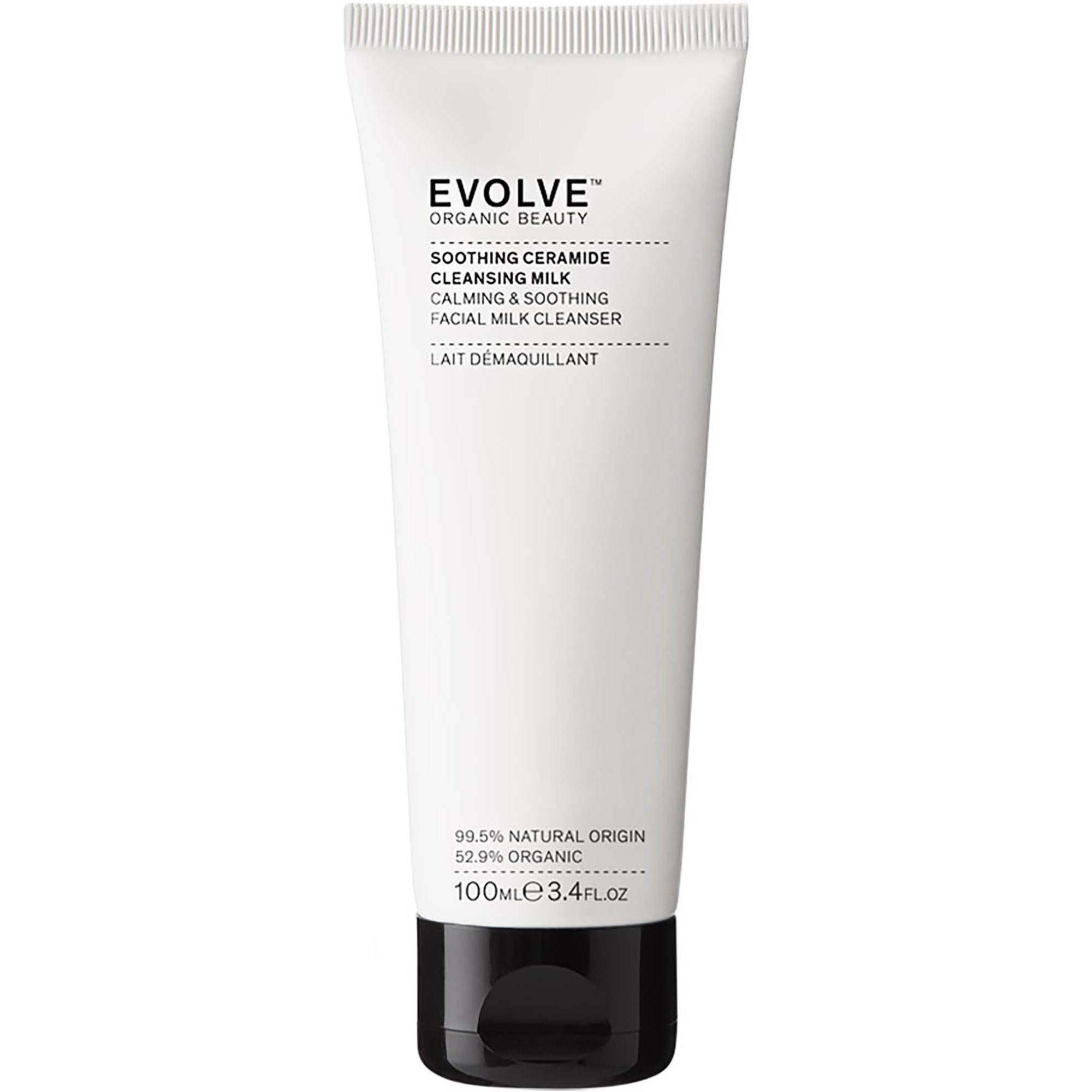Evolve Organic Beauty Soothing Ceramide Cleansing Milk 100 ml billede