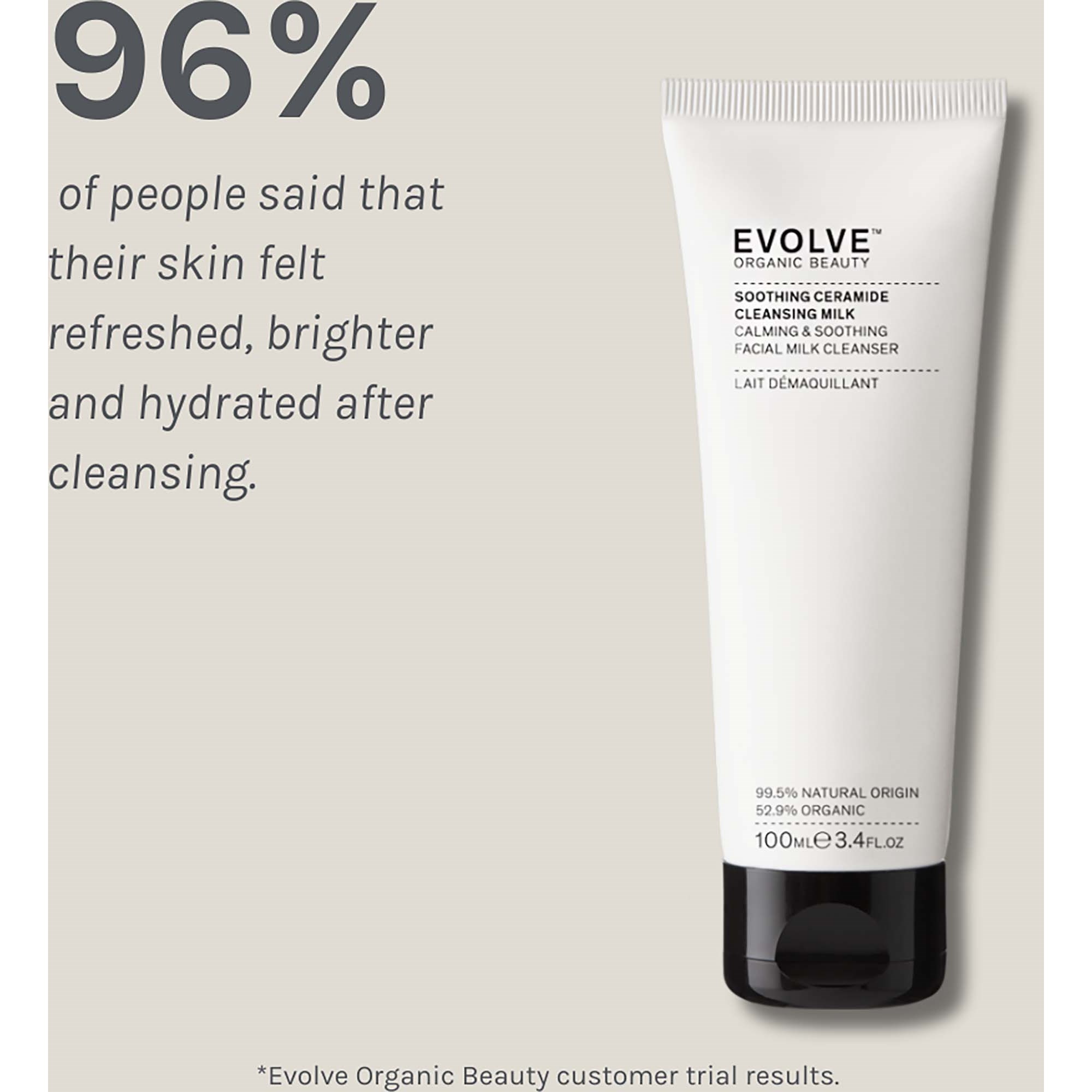 Evolve Organic Beauty Soothing Ceramide Cleansing Milk 100 ml (obrázok 6)