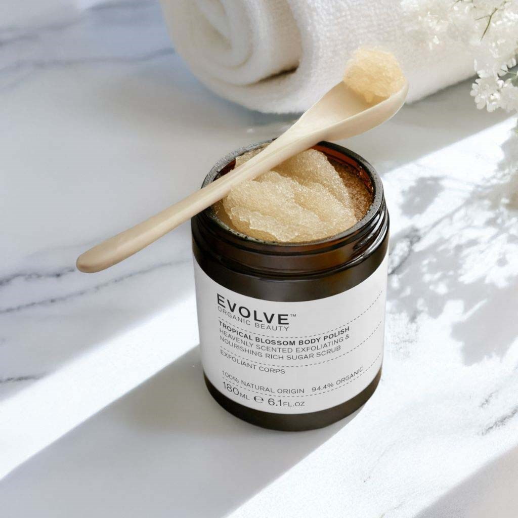 Evolve Organic Beauty Tropical Blossom Body Polish 180 ml (obrázok 5)