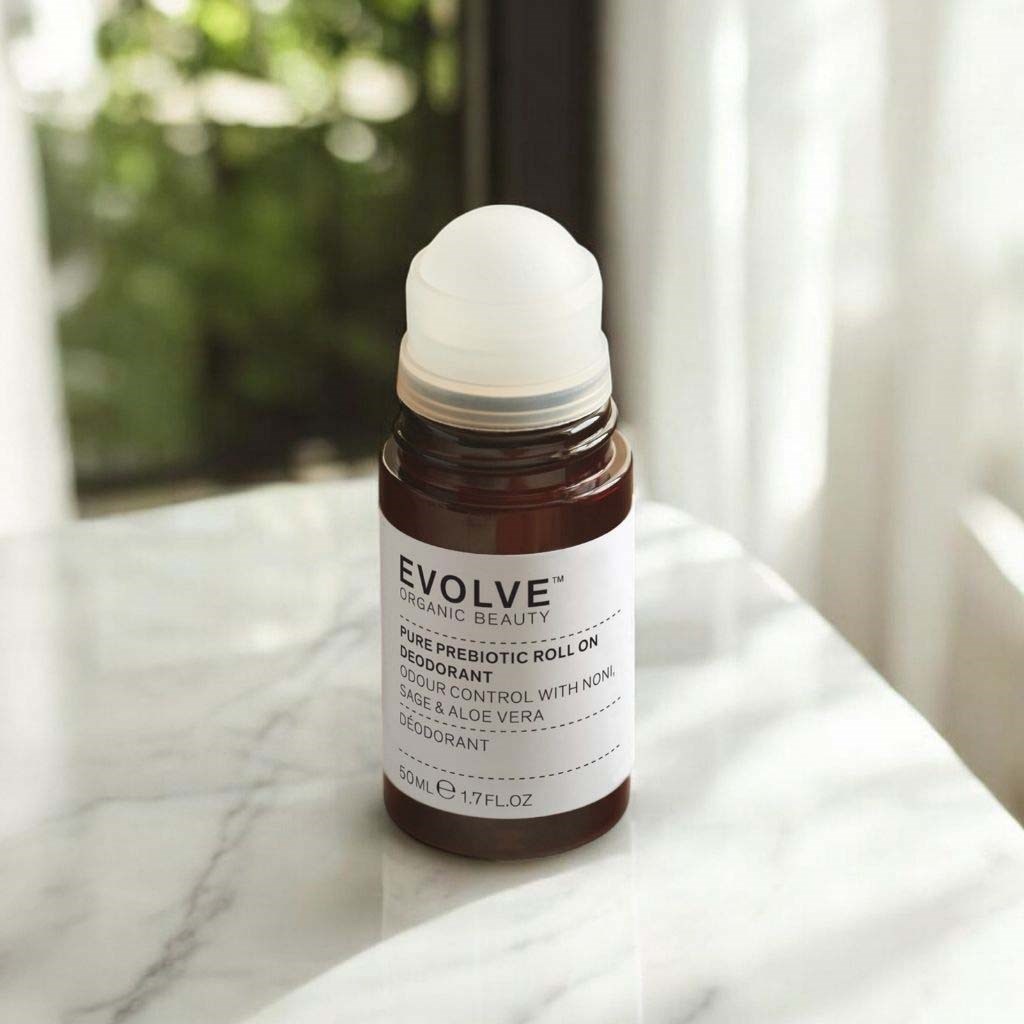 Evolve Organic Beauty Pure Prebiotic Roll On Deodorant 50 ml (obrázok 4)