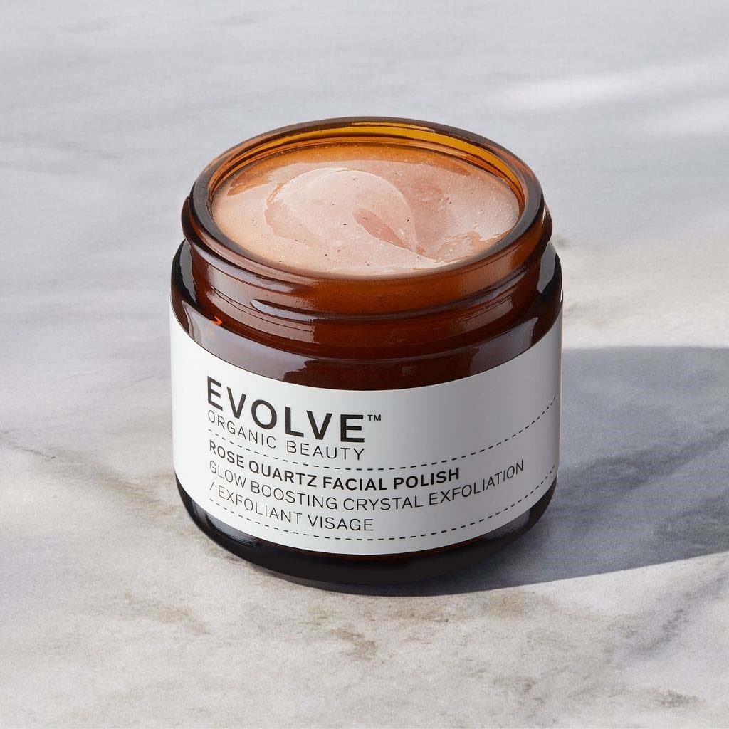 Evolve Organic Beauty Rose Quartz Facial Polish 60 ml (obrázok 5)