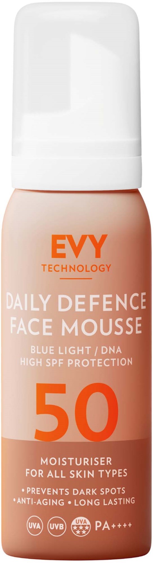 EVY Daily Defense Face Mousse SPF50 75 ml