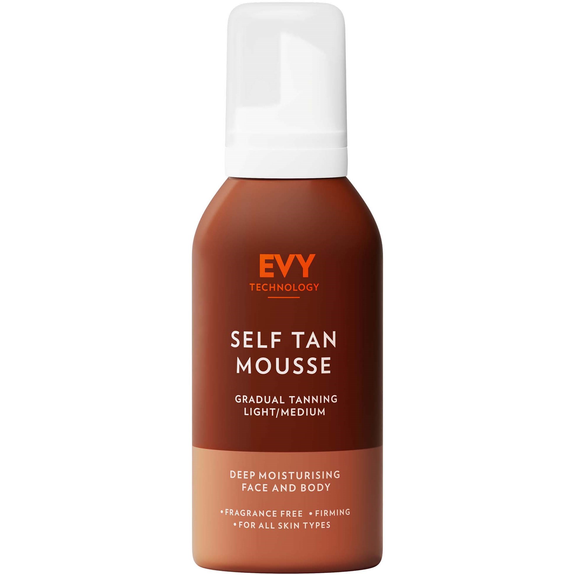 Evy Technology Self Tan Mousse Light/Medium 150 ml