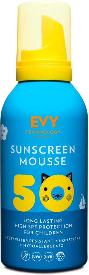 EVY Suncreen Mousse Spf 50 For children 150 ml 