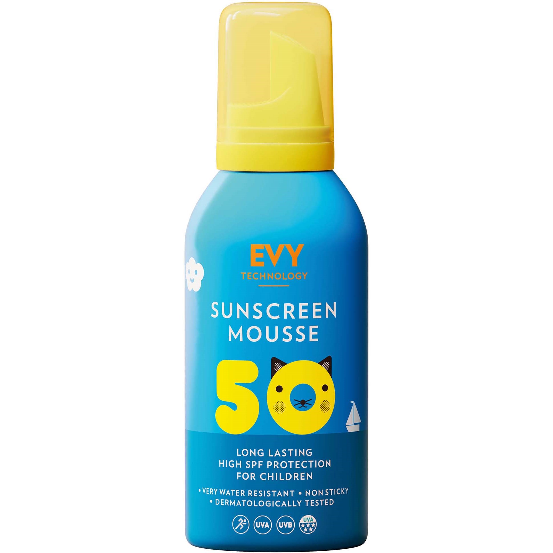 EVY Suncreen Mousse Spf 50 For children 150 ml