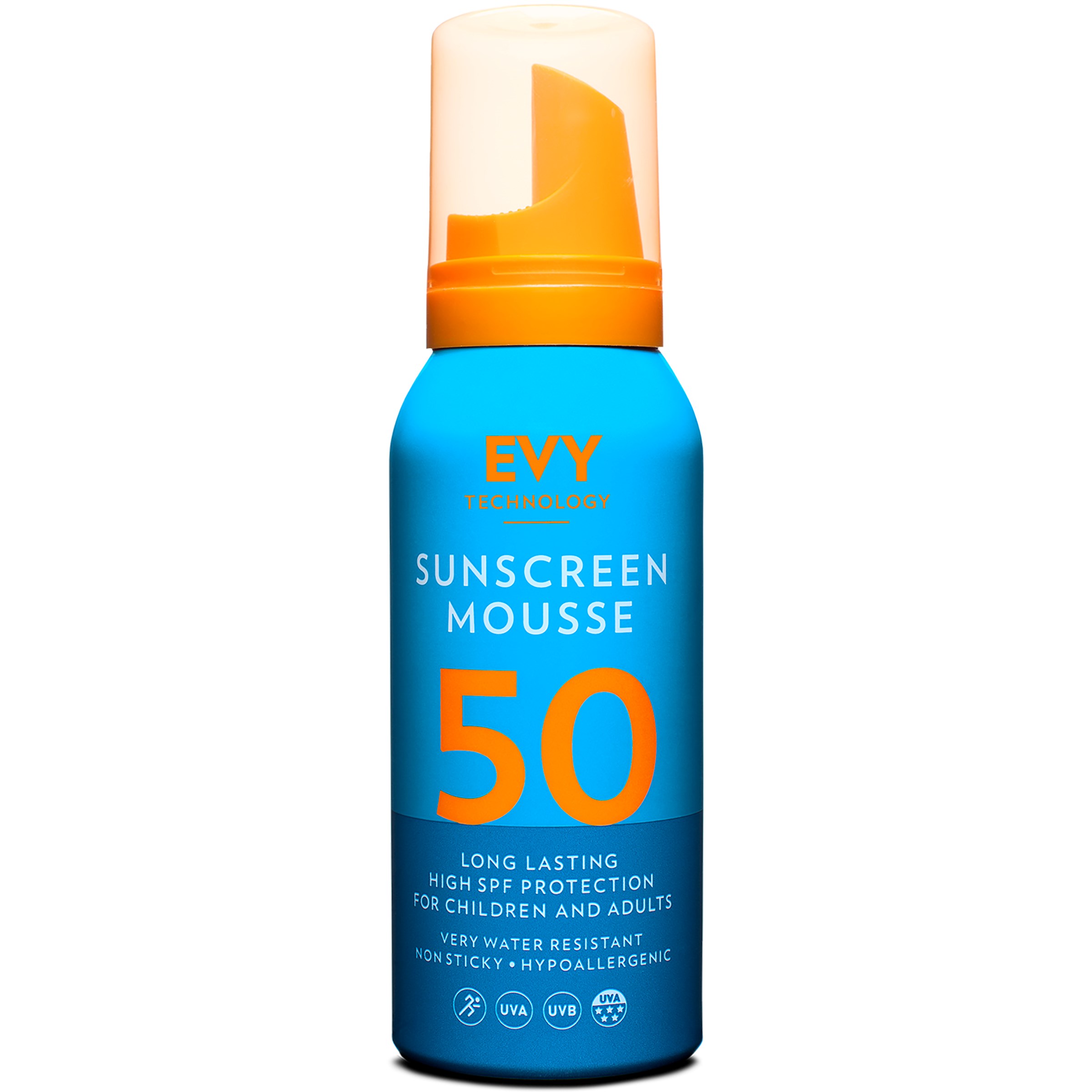 Läs mer om EVY Sunscreen mousse spf 50 100 ml