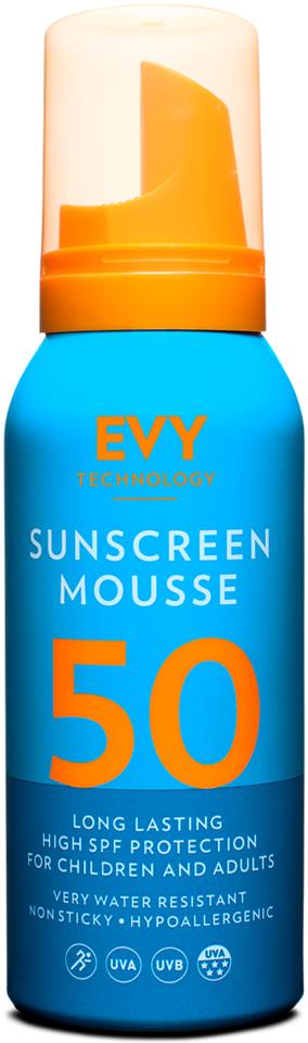 EVY Sunscreen mousse spf 50 100 ml