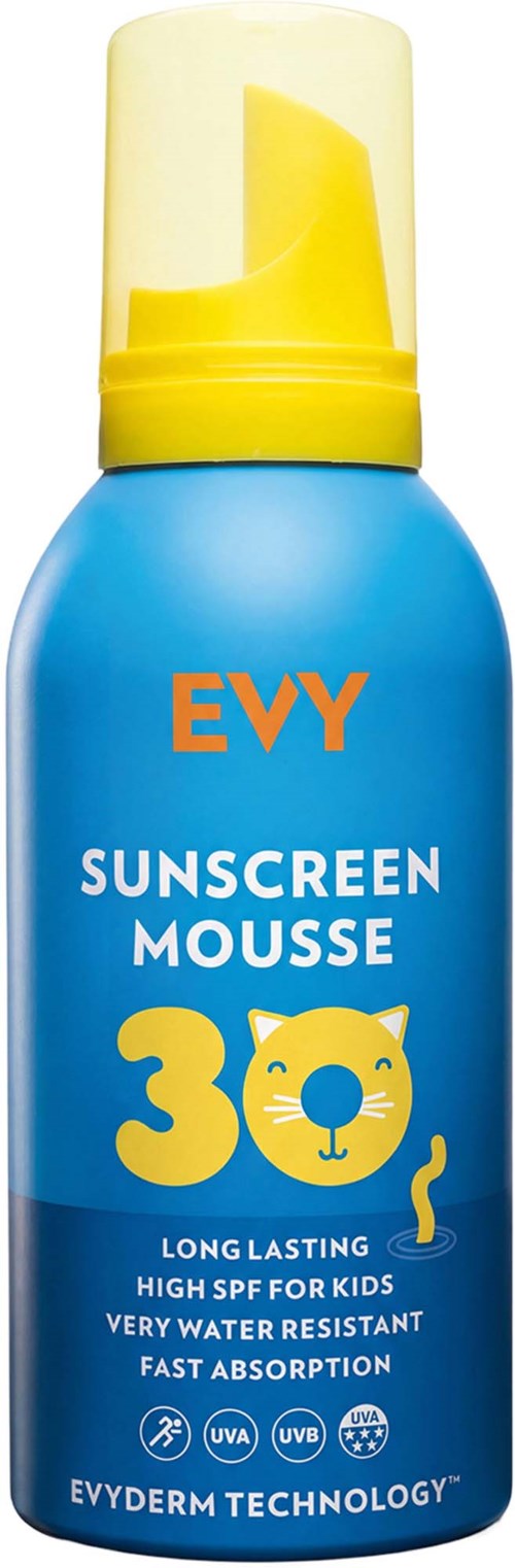 EVY Sunscreen Mousse SPF30 Kids 150 ml