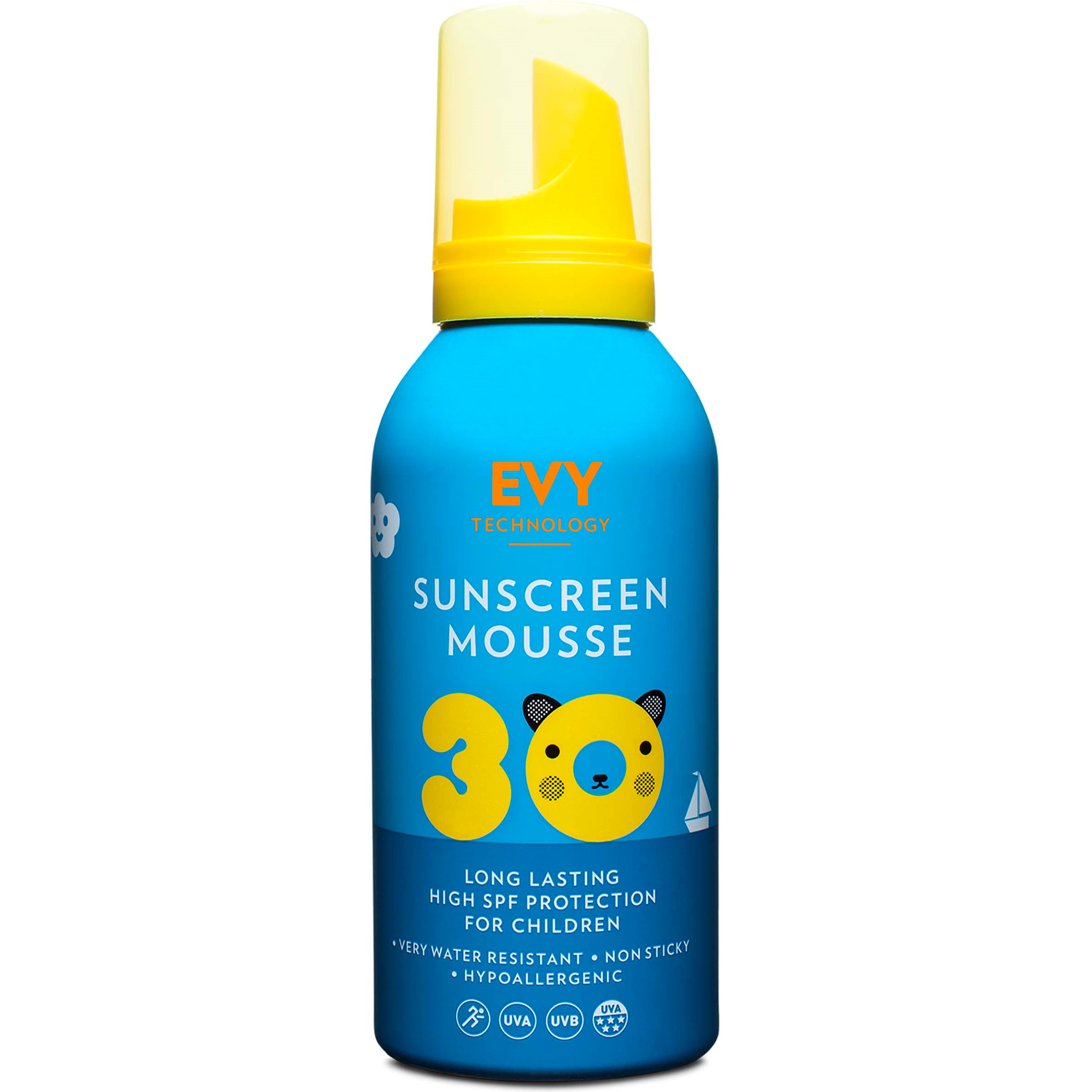 Läs mer om EVY Sunscreen Mousse SPF30 Kids 150 ml