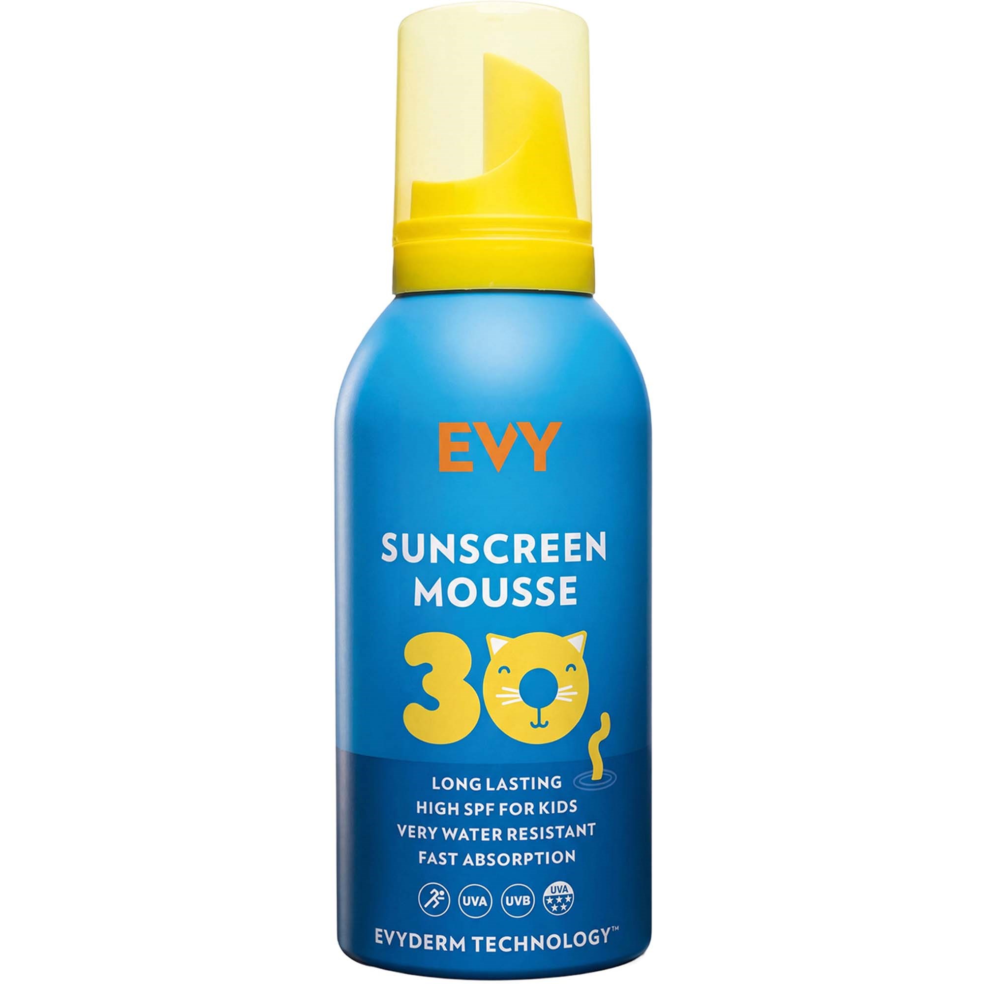 EVY Sunscreen Mousse SPF30 Kids 150 ml