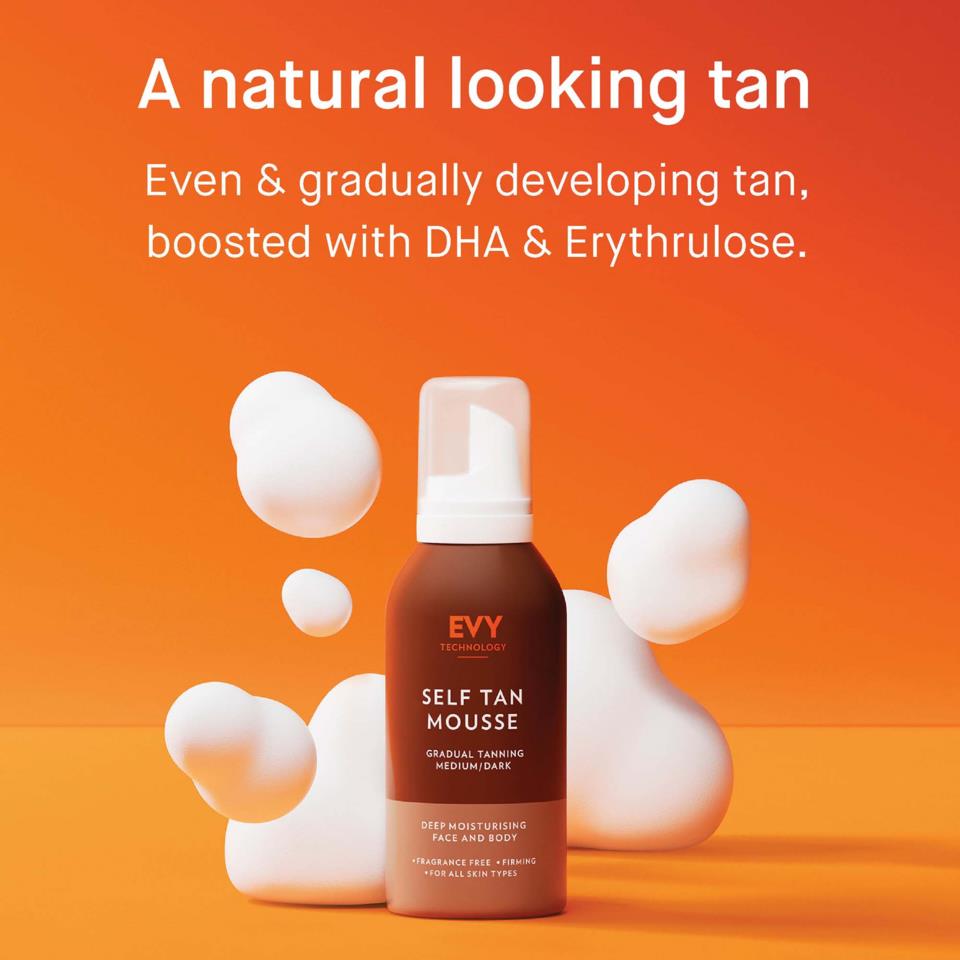 EVY Selftan Face And Body Mousse Medium/Dark 150 ml | lyko.com