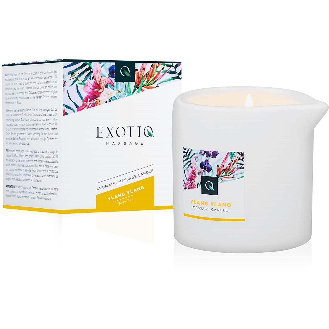 Läs mer om Exotiq Aromatic Massage Candle Ylang Ylang 200 g