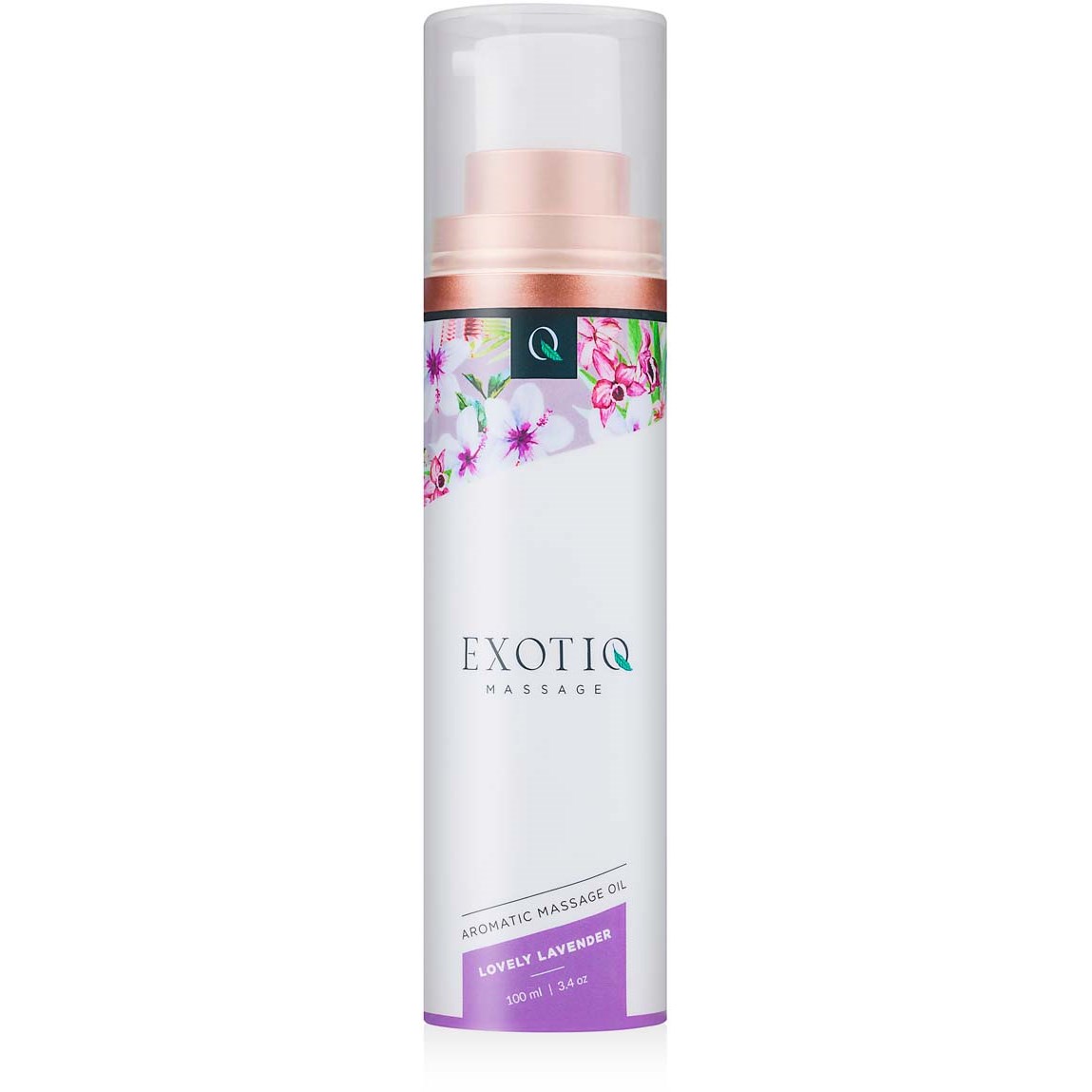Produktfoto för Exotiq Aromatic Massage Oil Lovely Lavender 100 ml