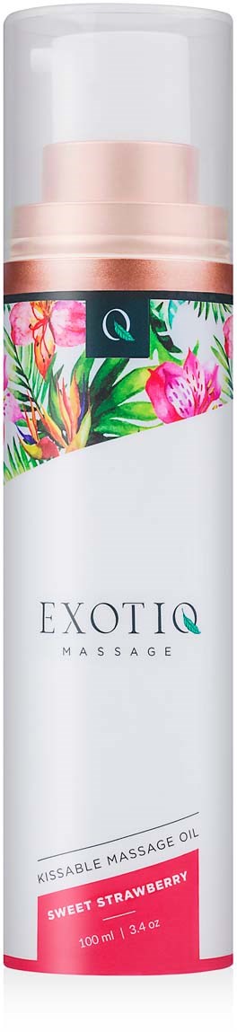 Exotiq Kissable Massage Oil Sweet Strawberry 100 ml