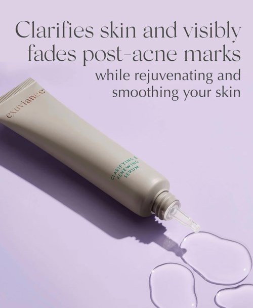 Сыворотка для лица Exuviance Clarifying and Renewing Serum, выравнивающая, с ниацинамидом, 30 мл — фото 8