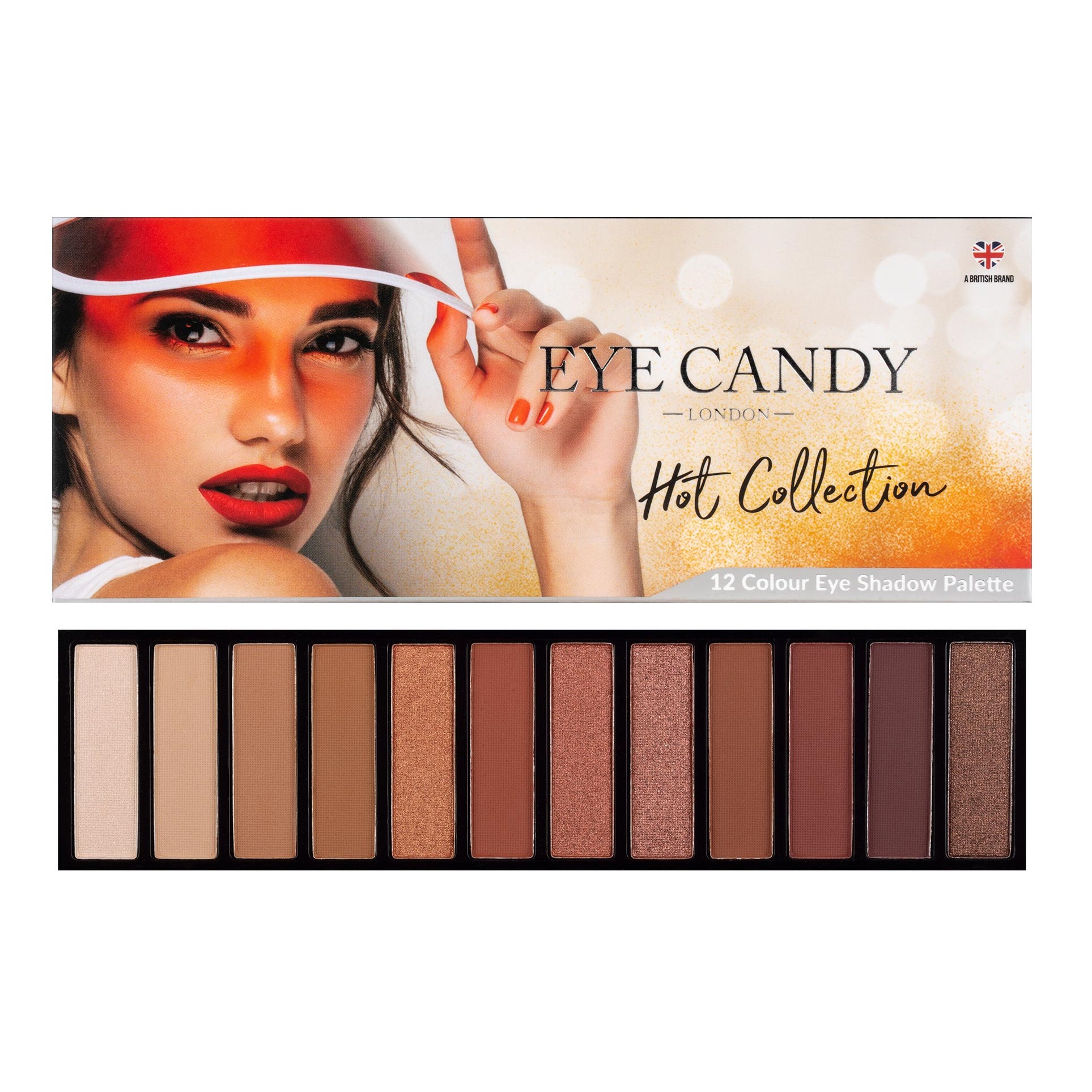 Eye CANDY Eye Candy Hot 12 Colour Eye Shadow Palette