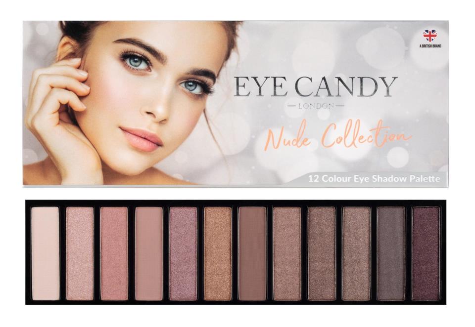 Eye Candy Nude 12 Colour Eye Shadow Palette